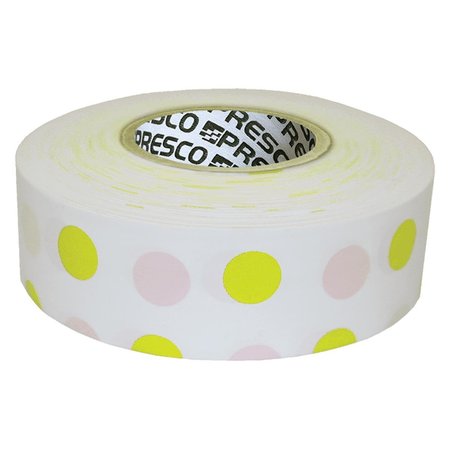 PRESCO Polka Dot Flagging Tape PDPGW